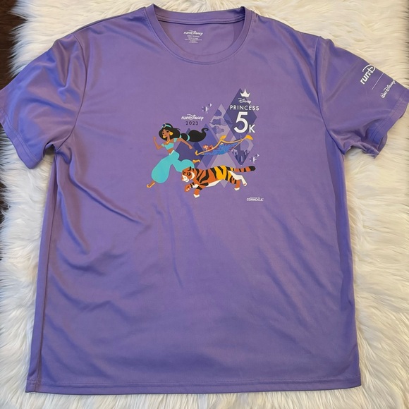 RunDisney Princess 10K & 5K Run T-Shirts - Green, Purple, Blue - Bundle Set of 3 - Picture 8 of 15